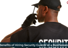 Hiring Security Guards at Businesses